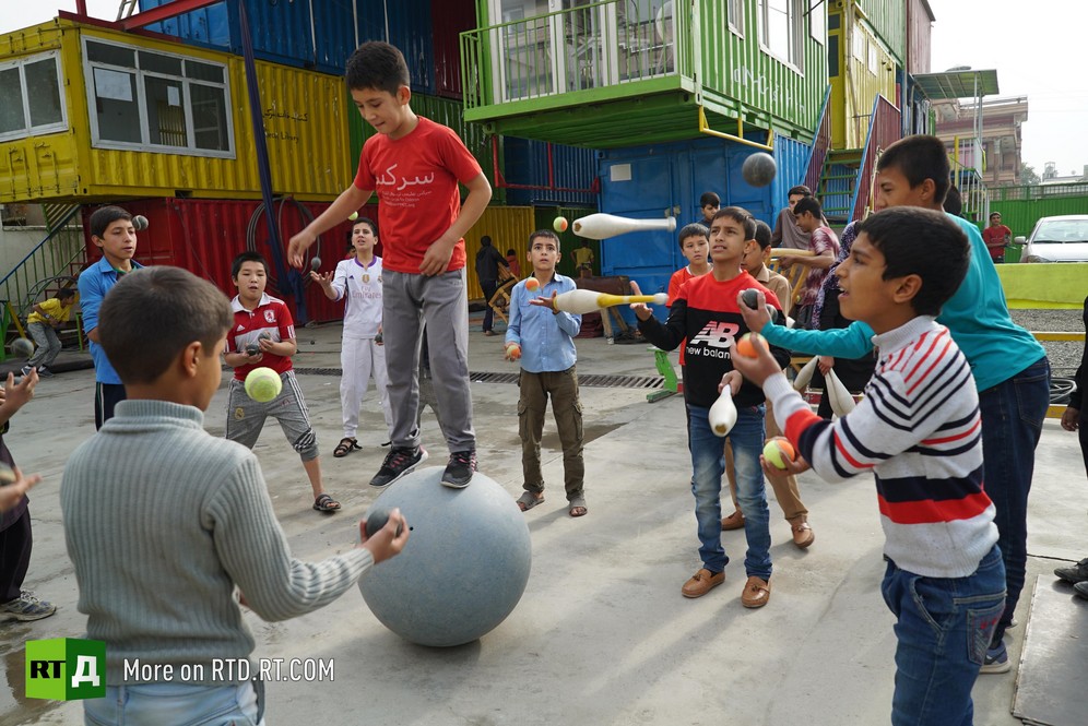 Mobile Mini Circus for Children in Afghanistan